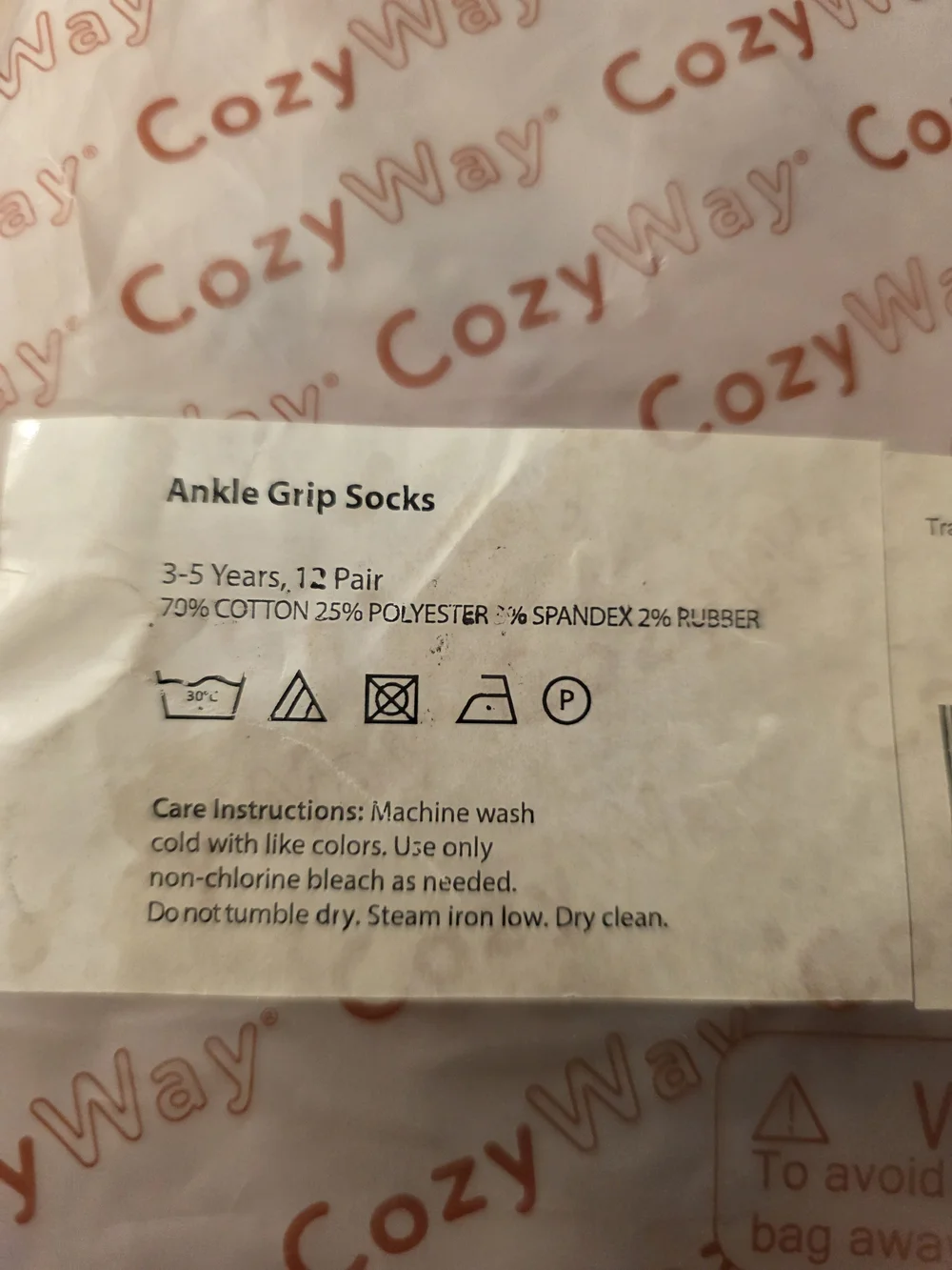 Kids White Non-Slip Ankle Socks - Pack of 11 Pairs